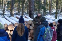 Krótka relacja z Zimowego Spaceru z Leśnikiem